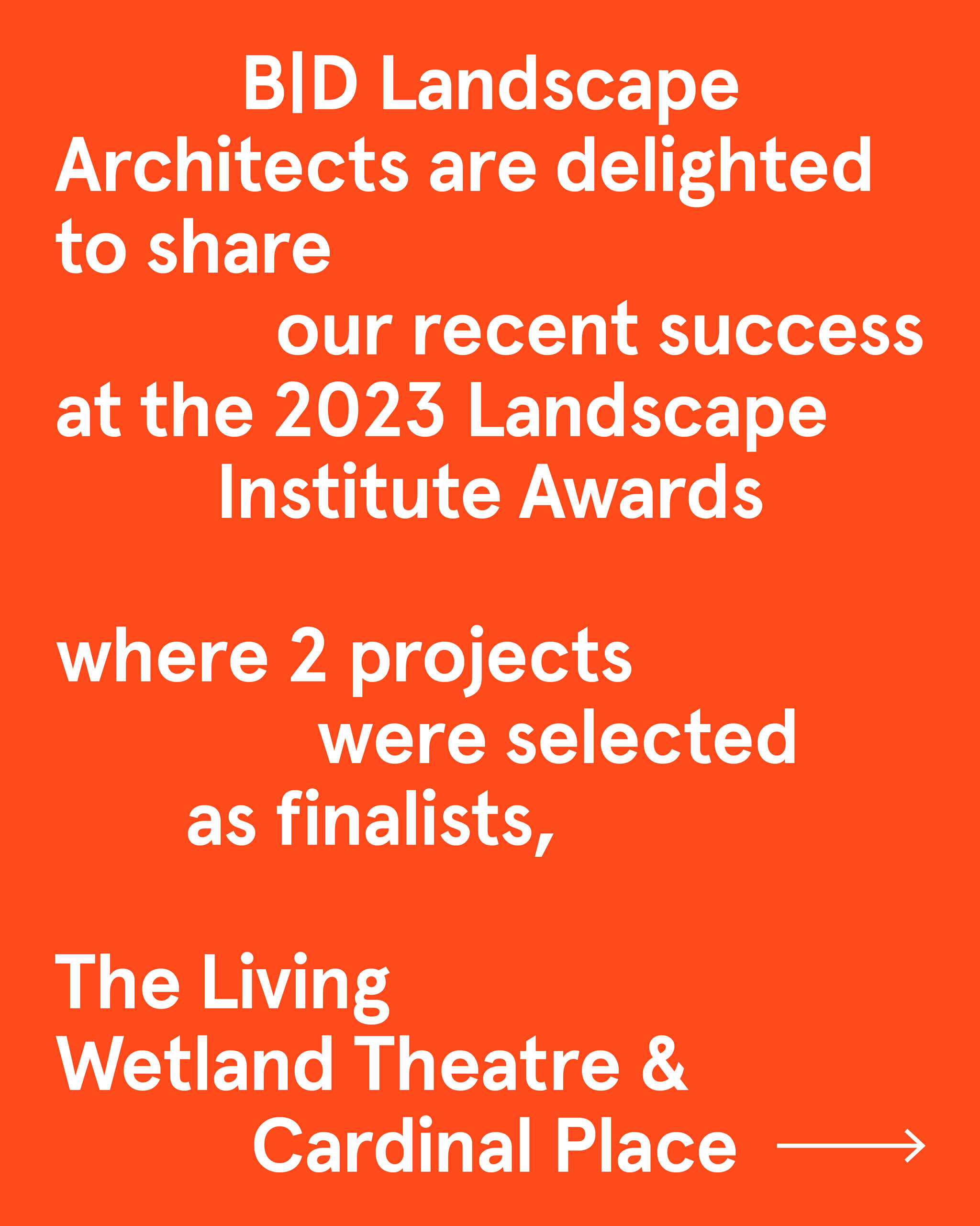BD Landscape Architects | Landscape Architecture | Urban Design | Space-Making